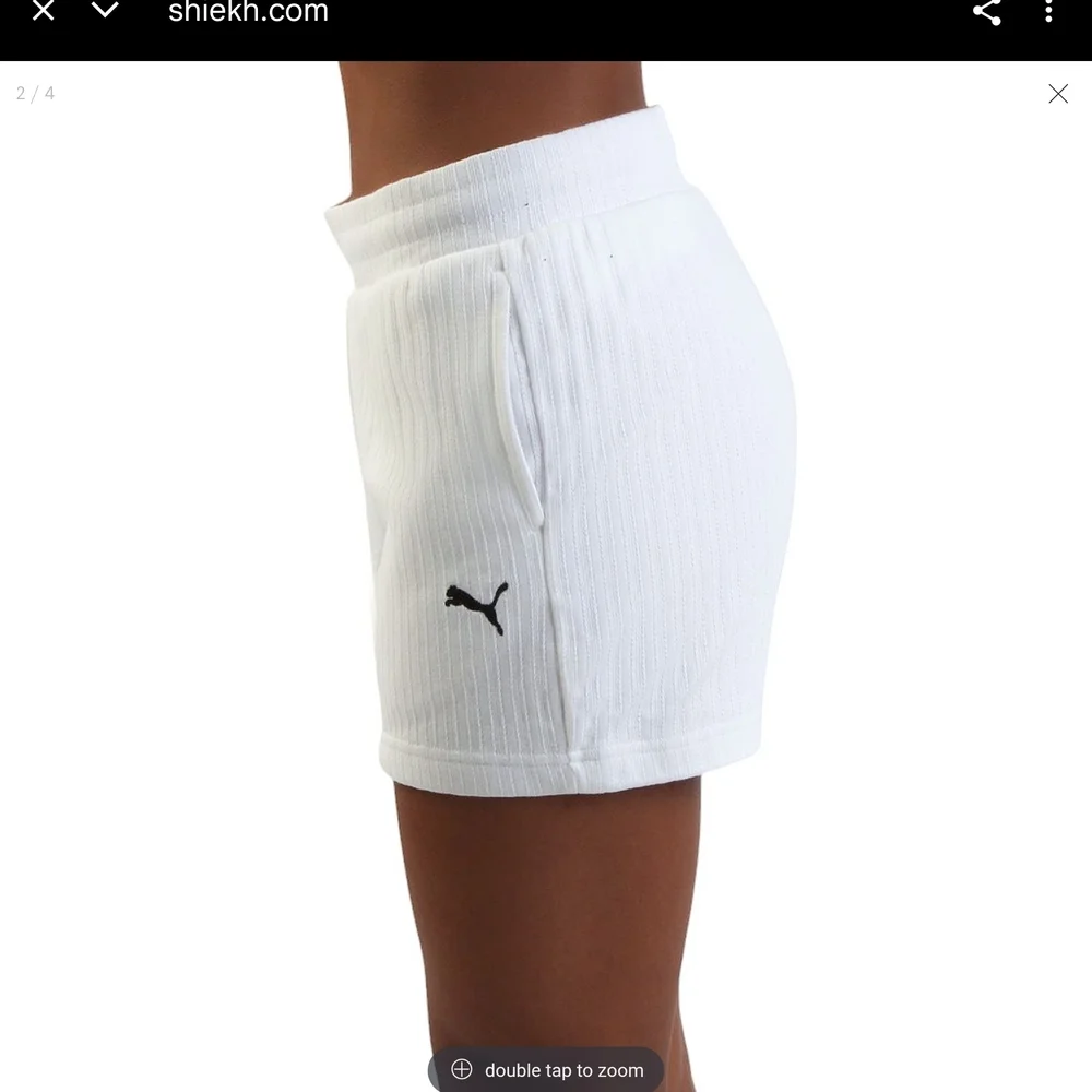 Puma Women's White Shorts